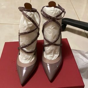 Valentino ankle strap heel